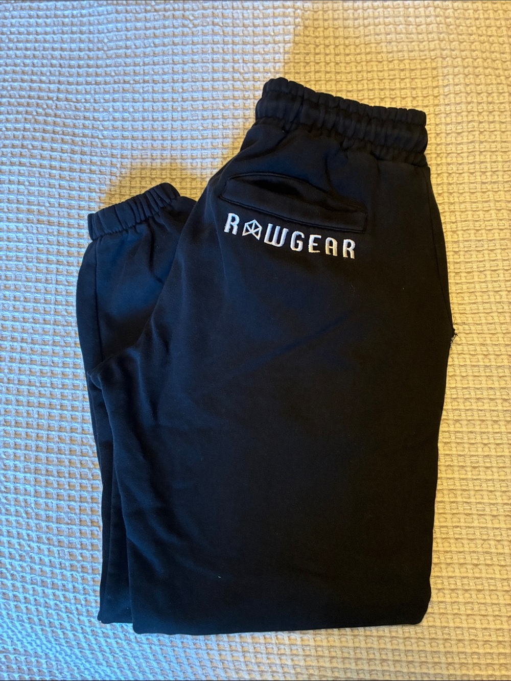 Rawgear Men's Black Jogger Sweatpants